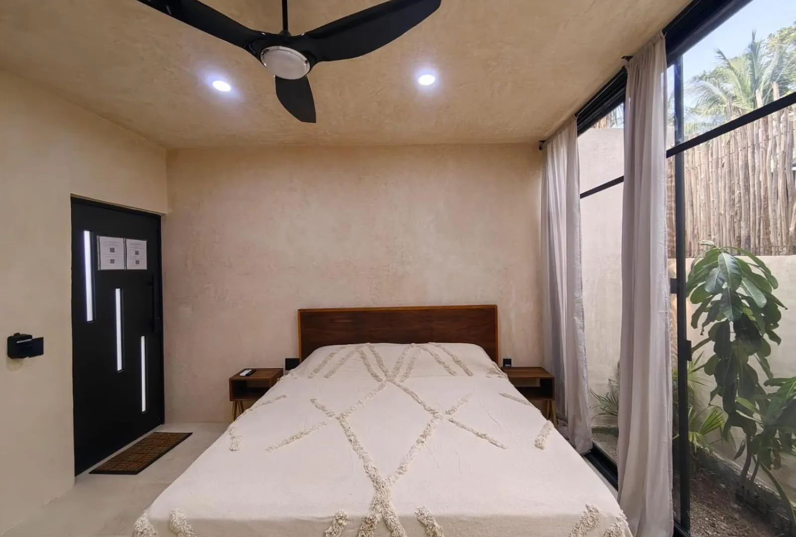 Stylish Room In Punta Allen Town Mexico